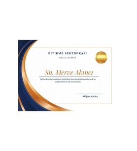 Sertifika 3