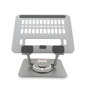 360° Döner Metal Notebook Standı, Güçlü ve Şık Tasarım