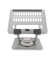 360° Döner Metal Notebook Standı, Güçlü ve Şık Tasarım