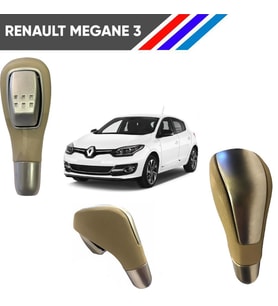 Megane 3 Fluence Otomatik Vites Topuzu Bej