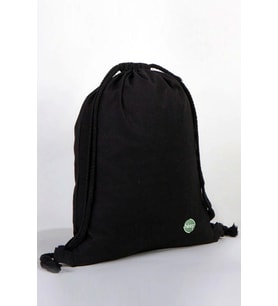 Heep Siyah 35x40 cm Unisex Ham Bez Büzgülü Sırt Ayakkabı Çantası