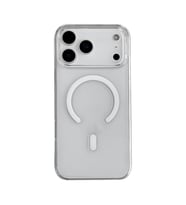 iPhone 17 Pro Max Magsafe Uyumlu Şeffaf Sert PC Kılıf