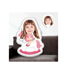 Kişiye Özel Fotoğraflı Barby Yastık
