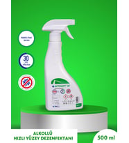 ACTOSEPT® AF 500 ml 2 adet  Kullanıma Hazır Alkollü Yüzey Dezenfektanı 30 saniyede Etkili