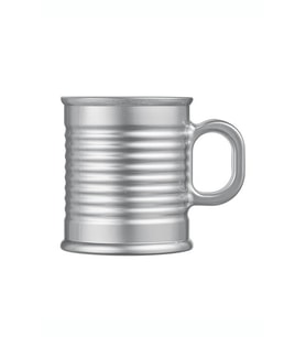 CONSERVE MOOI TEMPERLİ GÜMÜŞ RENK  KUPA 25 CL (Pembe - Beyaz - Krem)