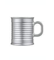 CONSERVE MOOI TEMPERLİ GÜMÜŞ RENK  KUPA 25 CL (Pembe - Beyaz - Krem)
