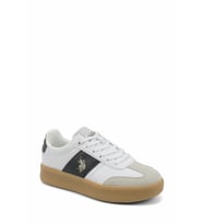 U.S. Polo Assn. Samıra Kadın Günlük Memory Foam Taban Sneaker Ayakkabı (Beyaz)