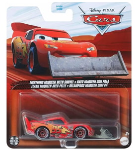 Disney Pixar Cars - Lightning McQueen with Shovel (1/55)
