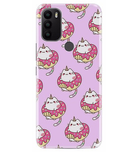 General Mobile GM 21 Plus Kılıf Desenli Silikon Unicorn Donut 1417