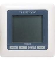 T-technic Termometre Tm-1011 Oda Tipi Ekranlı Sıcaklık Nem Ölçer (Siyah)