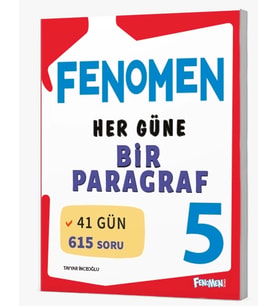 FENOMEN 5.SINIF HER GÜNE BİR PARAGRAF SORU BANKASI