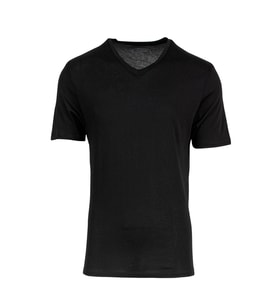 Bsm Erkek Supima Pamuk V Yaka T-shirt 41853 (Lacivert)