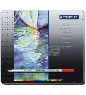 Staedtler Karat Aquarell Sulu Boya Kalemi 24lü Set