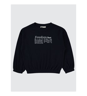 Civil Girls Kız Çocuk Sweatshirt 6-9 Yaş Lacivert (Lacivert)