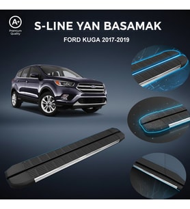 Ford Kuga S-Line Premium Krom Yan Basamak 2017-2019