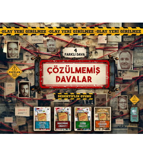 Çözülmemiş Davalar Kutulu Set 1