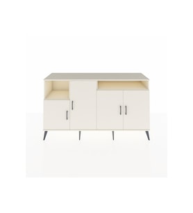 Kronos Konsol 5 Raflı 4 Kapaklı 176x59x99 Aytaşı-Aytaşı