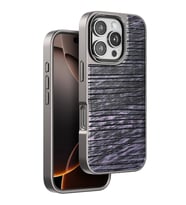 Venco Apple iPhone 16 Pro Wave Kapak - Derin Mor