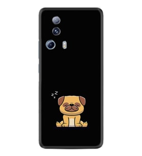 Xiaomi Mi 13 Lite Kılıf Resimli Desenli Silikon Platinium Series Uyuyan Köpek 1875