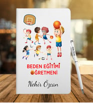 Beden Eğitimi Öğretmenlerine Özel Defter Kalem Seti