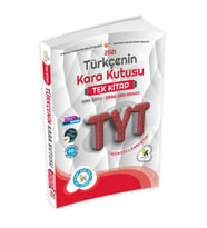 YKS-TYT Türkçenin Kara Kutusu TEK KİTAP Konu Özetli Dijital Çözümlü Çıkmış (Beyaz)