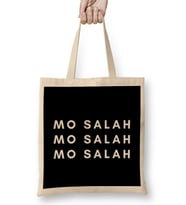 Mo Salah -BAllon D'or -The Best Player İn The World 2021 - Vintage Retro Rainbow Style Bez Çanta Uzun Saplı