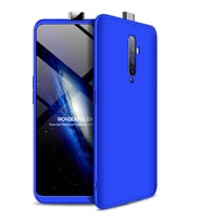 Oppo Reno 2Z Kılıf Zore Ays Full Koruma Kılıf (Mavi)
