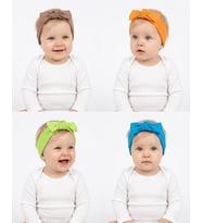 S-Mall Ribana Bebek Saç Bandı - 4'lü - 0-3 Yaş -  Colorful