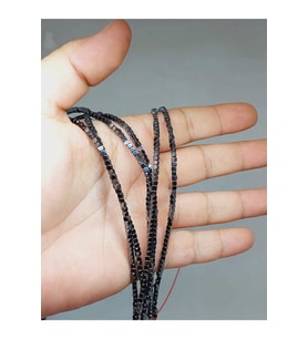 Hematit Taşı Küp Şekilli 2mm Dizi (52440)