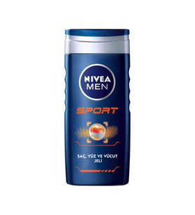 Nivea Sport Duş Jeli Vücut Yüz Saç 250 ml