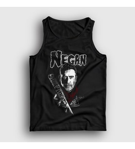 Presmono Unisex Siyah Negan Smith The Walking Dead Atlet 390388tt