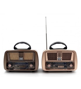 Klasik Taşınabilir Model Nostaljik Radyo