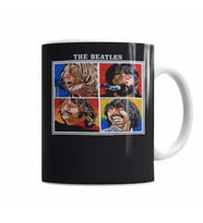 Let It Be Beatles Vintage 70s Kupa Bardak Porselen