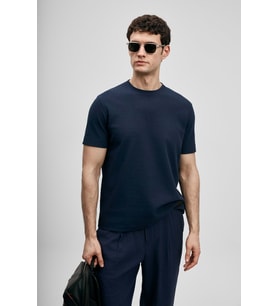 Lufian 111020311 Soft Modern Grafik Erkek T- Shirt Tişört Erkek Tişort