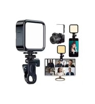 Taşınabilir Mini RGB Led Işık ile Vlog, Selfie ve Video Aydınlatması