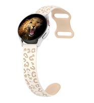 Lexroo Huawei Watch GT 3 42mm KRD-140 20mm Silikon Kordon Strap Kayış - Starlight-Bej