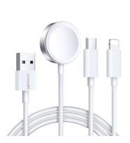 Joyroom 3'ü 1 Arada Watch Magnetic Şarj + Lightning + Type-C Kablo