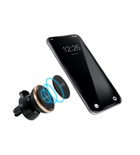 Space24 SP118 Mıknatıslı Araç İçi Telefon Tutucu Siyah