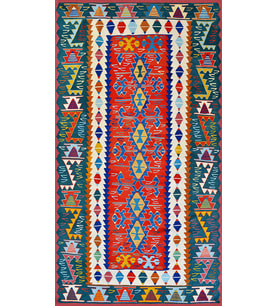 MVH.154 YIKANABİLİR DİJİTAL BASKILI HALI
