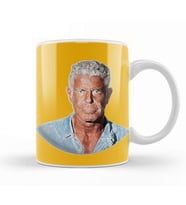 Anthony Bourdain Art Kupa Bardak Porselen