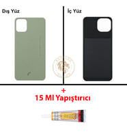 Reeder Yapıştırıcı S23 Max Pro Yeşil Yapıştırıcı B-7000 Yapıştırıcı Arka Kapak Arka Cam Batarya Kapağı Lazer Kesim Kapak Pil Kapağı Back Cover