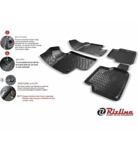 Audi A4 B7 3D Paspas Siyah 2004-2008 Arası Rizline