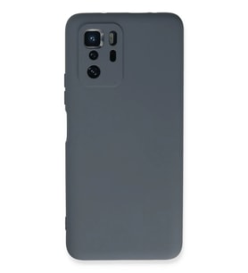 Poco X3 GT Kılıf Nano içi Kadife Silikon - Gri