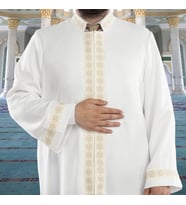 Takva İmam Cübbesi Beyaz
