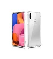 Samsung Galaxy A20S Şeffaf Tank Silikon Kapak