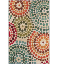 Eliana Home Baskılı, Yıkanabilir Kaymaz Taban Salon Halısı LNA1251 100x150 cm (Yeşil)