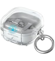 Samsung Galaxy Buds4 Pro/Buds 4 için Kılıf [Güvenlik Kilit Tasarımlı] Transparent-Lock Kulaklık Kılıfı Sararmaya Dayanıklı Taşıma Askılı TPU Koruyucu Samsung Buds 4 Pro Kılıf (Şeffaf)