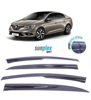 SUNPLEX Renault Megane 4 Sedan 2016 ve Üzeri Spor Cam Rüzgarlığı 4 Prç.