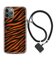Apple iPhone 11 12 13 14 Pro Max Kılıf Boyun Askılı Silikon Leopar Yeni 1676