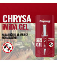 Chrysamed Chrysa İmida Gel 5 Gr. Böcek İlacı Hamam Böceği ve Karınca Mücadelesinde Etkili